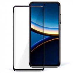 Proteggi schermo in vetro temperato COOL per Xiaomi Mi 11i / Pocophone F3 (FULL 3D Black)