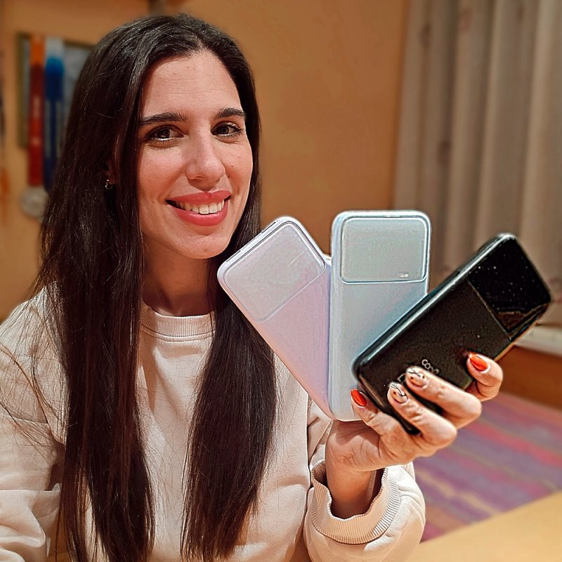 Batteria Esterna Power Bank Ricarica Rapida 22.5 W 10.000 mAh COOL Pocket Nera