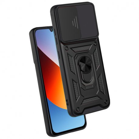 COOL Case for Xiaomi Redmi A7 Pro / Poco C81 Pro Hard Ring Black