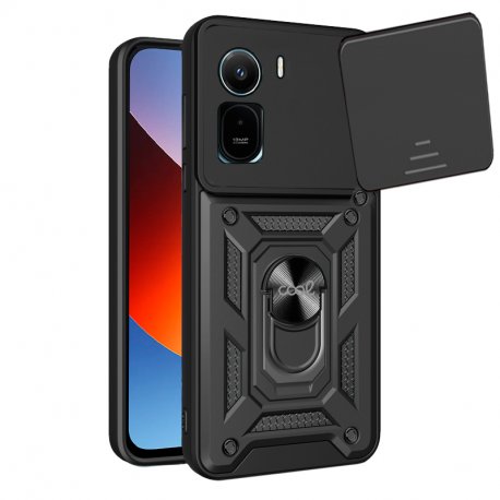 COOL Case for Xiaomi Redmi A7 Pro / Poco C81 Pro Hard Ring Black