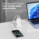 Cargador Red Universal Ultra Fast PD Tipo-C + USB COOL (65W + Cable Tipo-C) GaN Blanco