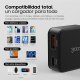 Cargador Red Universal Ultra Fast PD Tipo-C + USB COOL (65W + Cable Tipo-C) GaN Negro