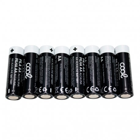 Pilas Alcalinas AA LR6 COOL (Pack 8 uds)
