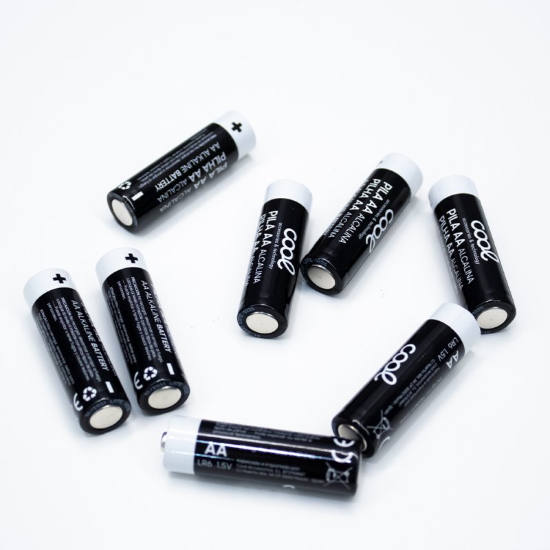 Batterie Alcaline AA LR6 COOL (Pack 8 U.)
