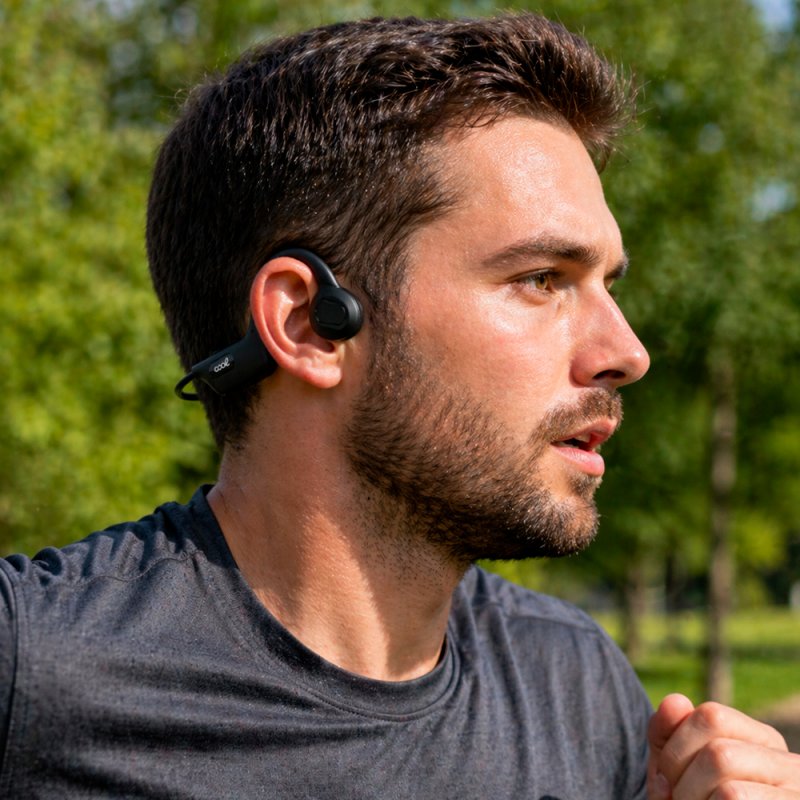 Auriculares Stereo Bluetooth COOL Bone (Bone Conduction) Black