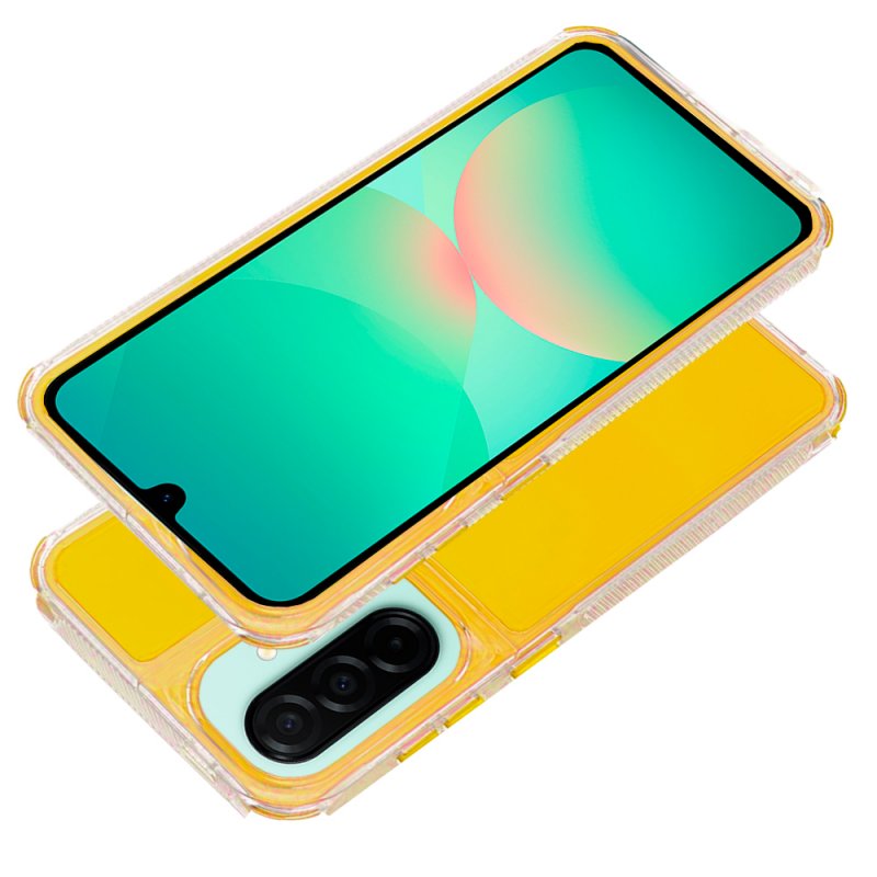 Custodia COOL per Samsung A266 Galaxy A26 5G / A17 / A17 5G Matrix Giallo