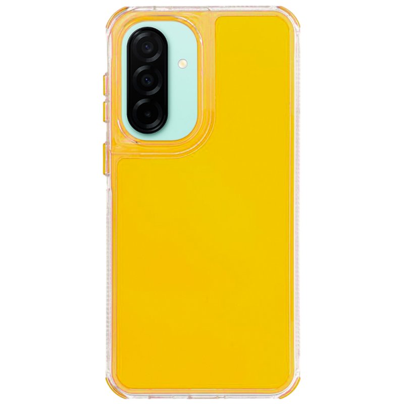 Capa COOL para Samsung A266 Galaxy A26 5G / A17 5G Matrix Coral Amarelo