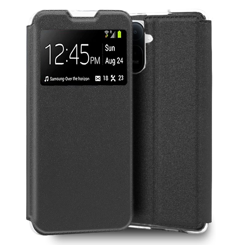 COOL Flip Cover for Xiaomi Redmi A7 Pro / Poco C81 Pro Smooth Black