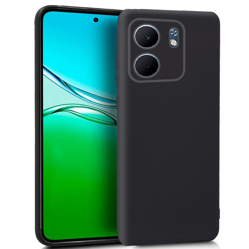 Capa de Silicone COOL para Oppo A5x (Preto)