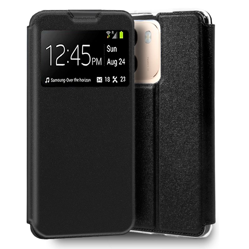 COOL Flip Cover for Oppo A6 / A6 5G Smooth Black