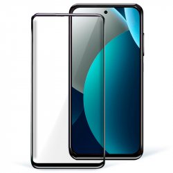 Protector Pantalla Cristal Templado COOL para Xiaomi Mi 11i / Pocophone F3 (FULL 3D Negro)