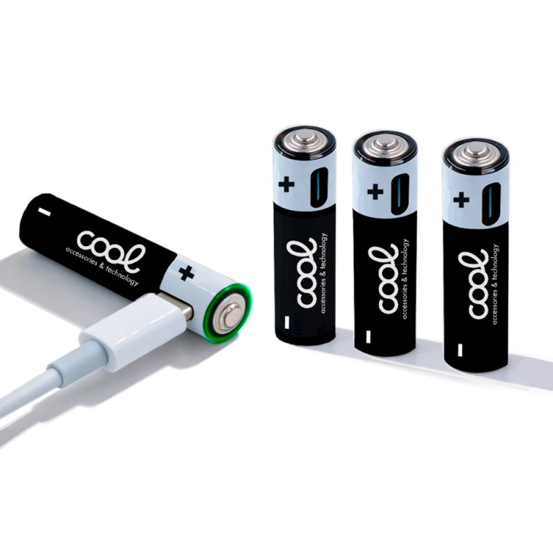 COOL AA LR6 Rechargeable Alkaline Batteries (Pack of 4)