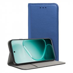 Funda COOL Flip Cover para Oppo Reno 14 5G / 14 F 5G / 14 FS 5G Liso Azul