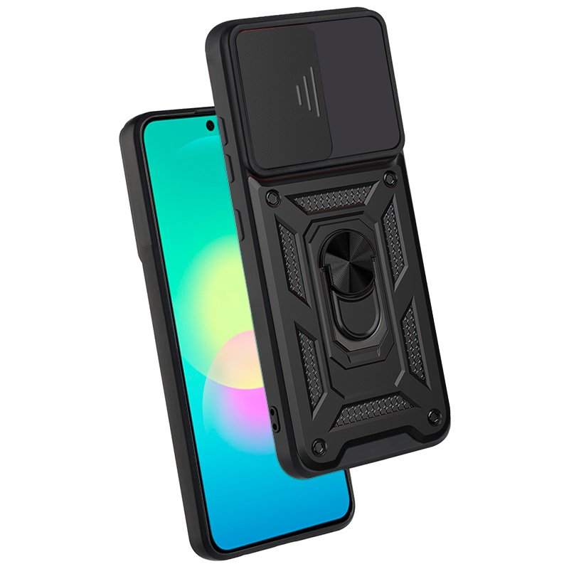 Custodia COOL per Samsung A276 Galaxy A27 5G Hard Ring Nero