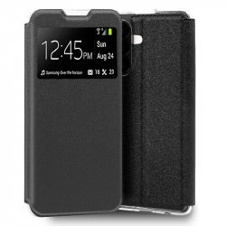 Funda COOL Flip Cover para Samsung A576 Galaxy A57 5G Liso Negro