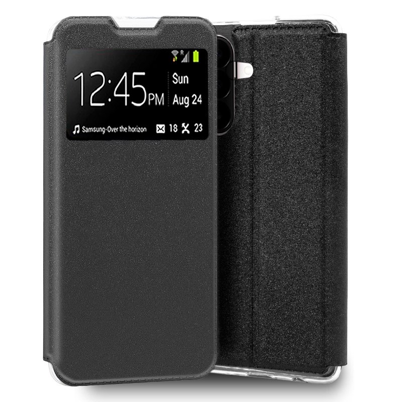 Custodia COOL Flip Cover per Samsung A276 Galaxy A27 5G Liscio Nero