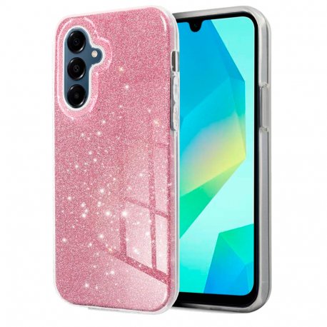COOL custodia per Samsung A165 Galaxy A16 / A16 5G Glitter Rosa