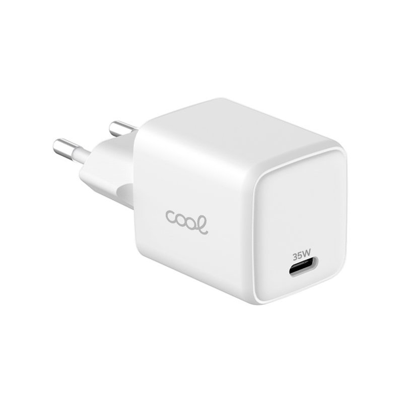 Caricabatterie universale ultra rapido (PD) rosso di tipo C COOL (35 W) bianco