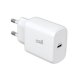 Caricabatterie Rapido Universale Caricabatterie di Rete (PD) Type-C COOL (25W) Bianco