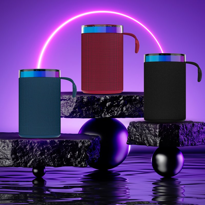 Alto-falante Musica Universal Bluetooth 5W COOL Habana TWS Marinhe