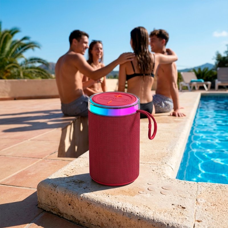 Universal Music Bluetooth Speaker 5W COOL Habana TWS Red