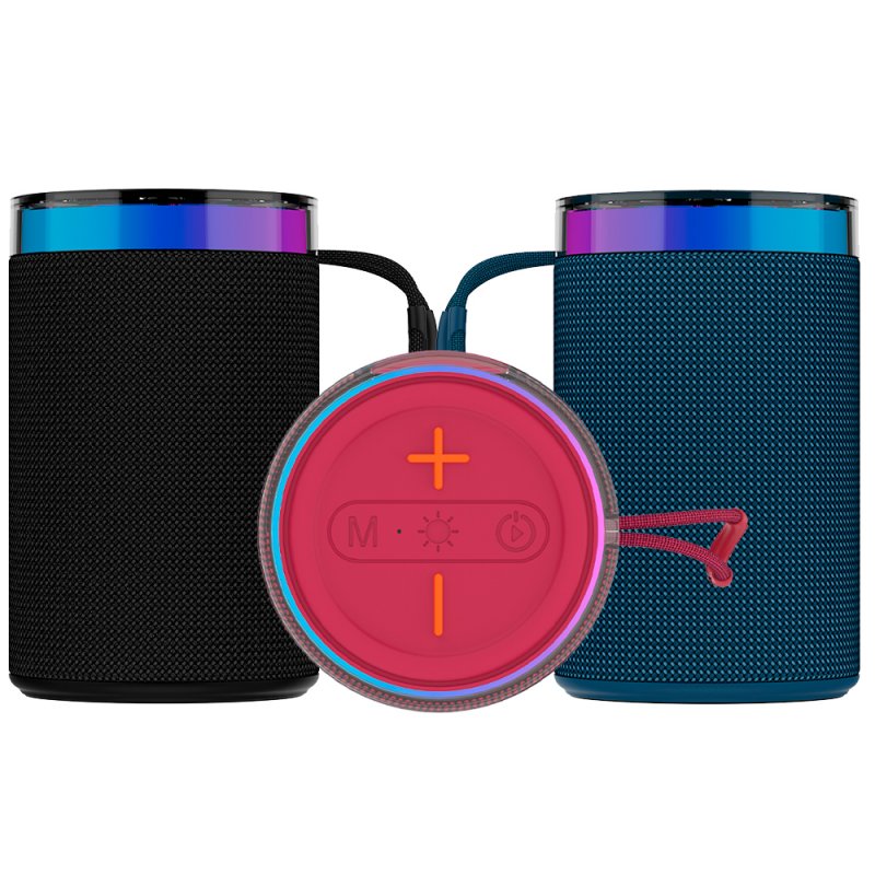 Altoparlante Musicale Universale Bluetooth 5W COOL Habana TWS Rosso