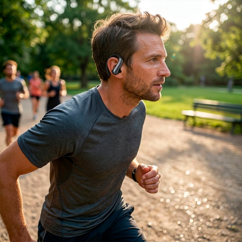 Auricolari Stereo Bluetooth Dual Pod COOL Gym ANC Nero