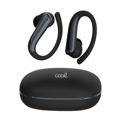 Auriculares Stereo Bluetooth Earbuds COOL Gym Preto