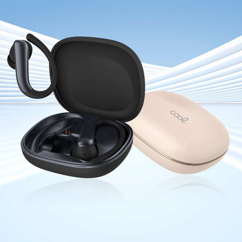 Auricolari Stereo Bluetooth Dual Pod COOL Gym Beige