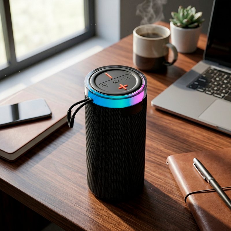 Alto-falante Musica Universal Bluetooth 10W COOL Oporto Preto