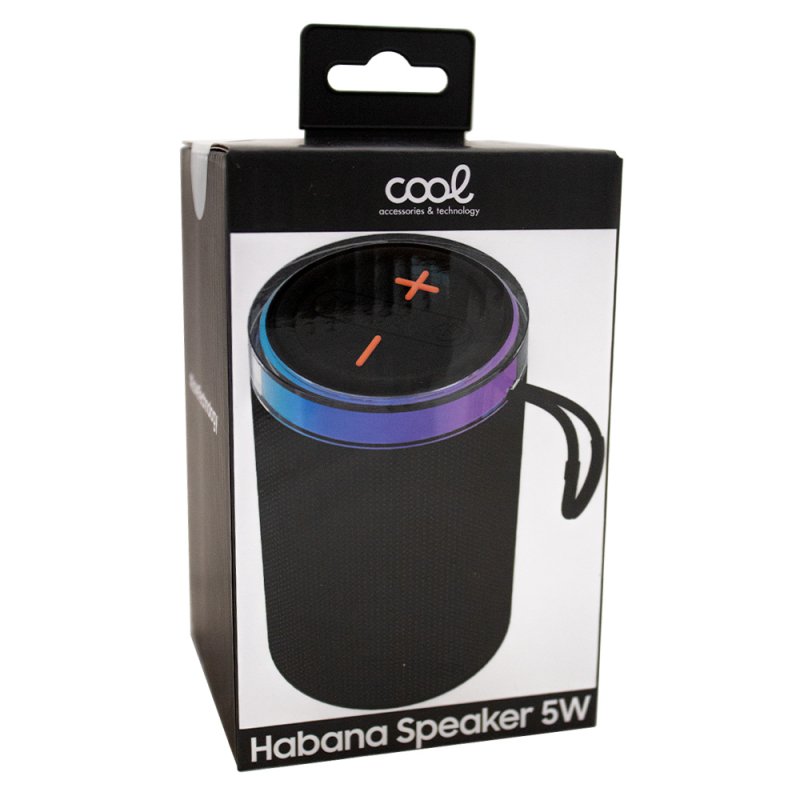 Altoparlante Musicale Universale Bluetooth 5W COOL Habana TWS Nero