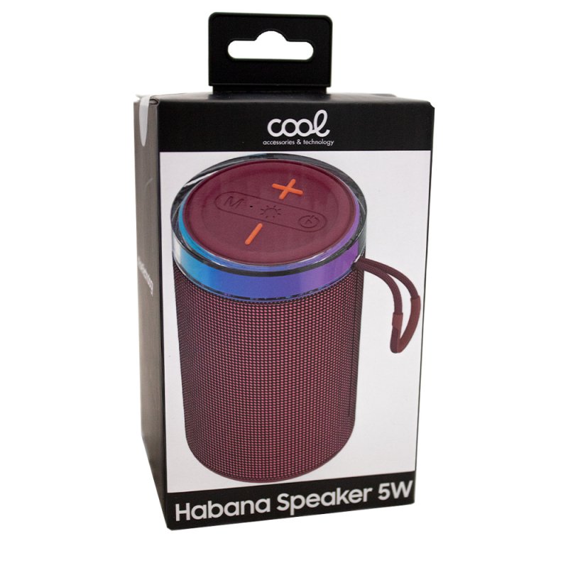 Altoparlante Musicale Universale Bluetooth 5W COOL Habana TWS Rosso