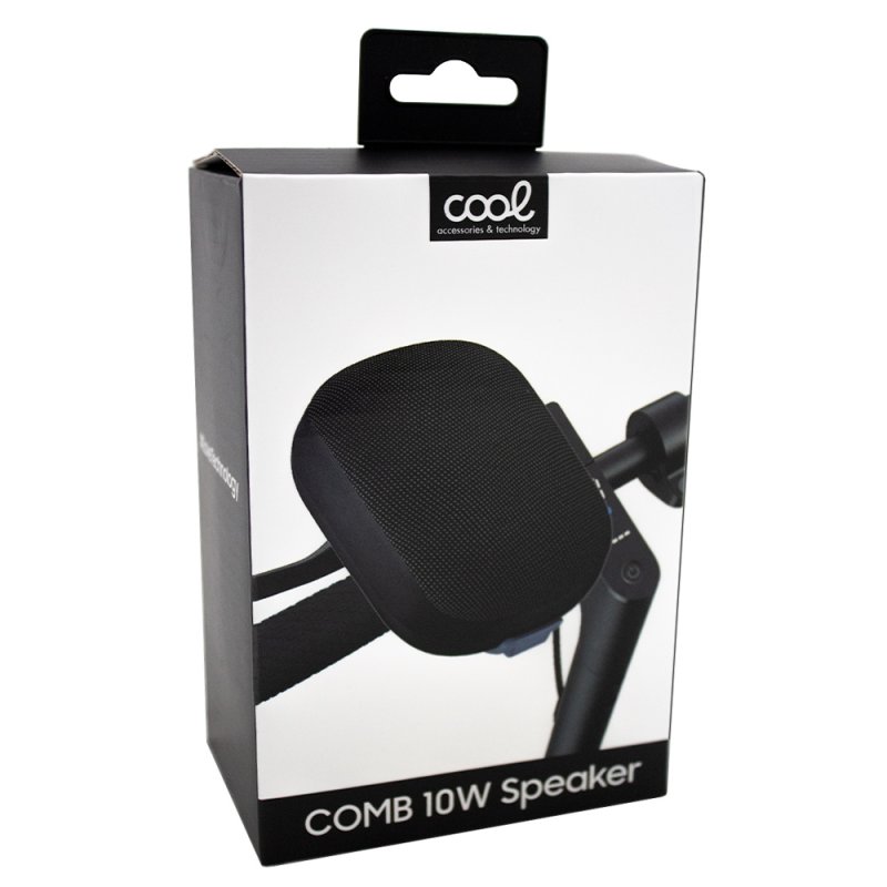 Altoparlante Musicale Bluetooth Universale COOL 10W Comb (Manubrio) TWS Nero