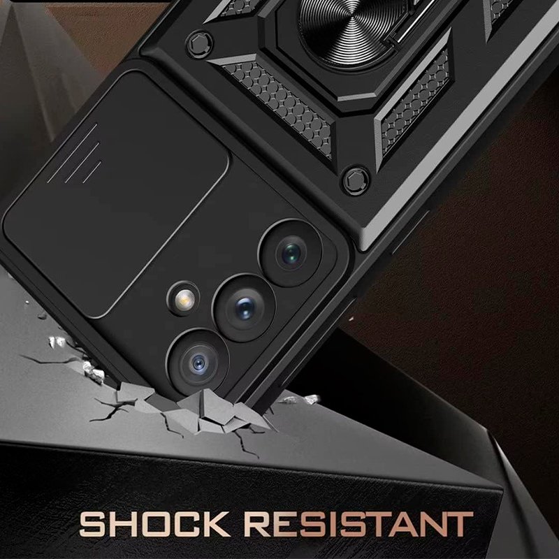 Carcasa COOL para Oppo Reno 16 5G / 16 Pro 5G Hard Ring Negro