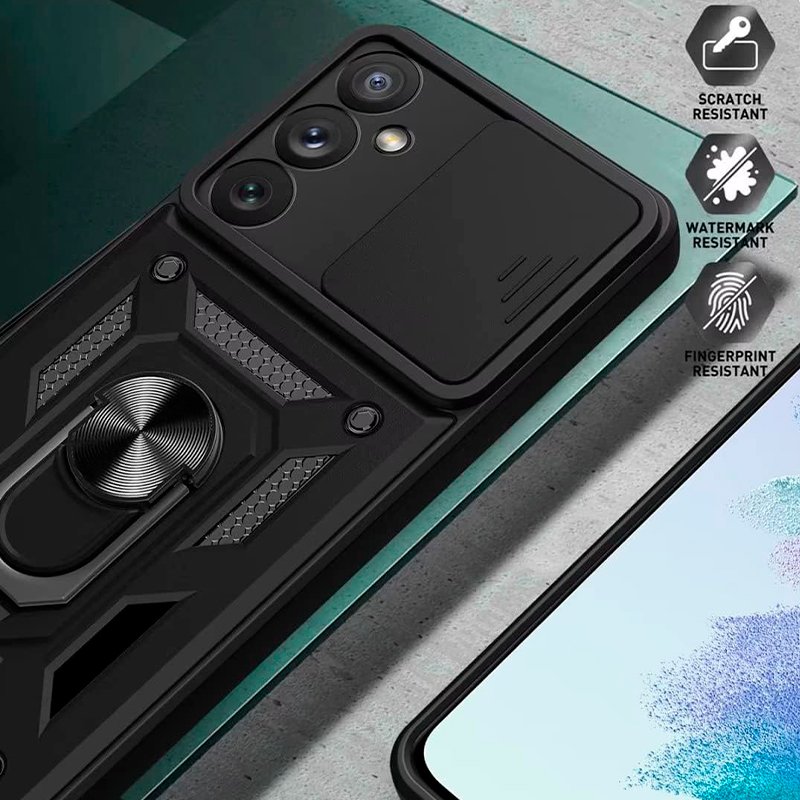 Carcasa COOL para Oppo Reno 16 5G / 16 Pro 5G Hard Ring Negro