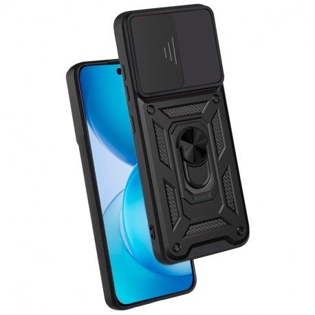 Carcasa COOL para Oppo Reno 16 5G / 16 Pro 5G Hard Ring Negro
