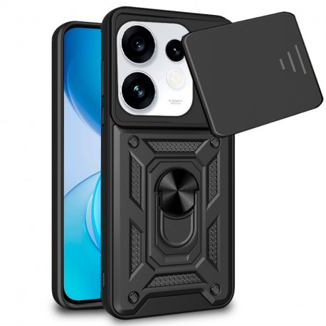 Carcasa COOL para Oppo Reno 16 5G / 16 Pro 5G Hard Ring Negro