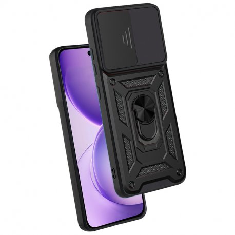 Carcasa COOL para Oppo Reno 16F 5G / 16 FS 5G Hard Ring Negro