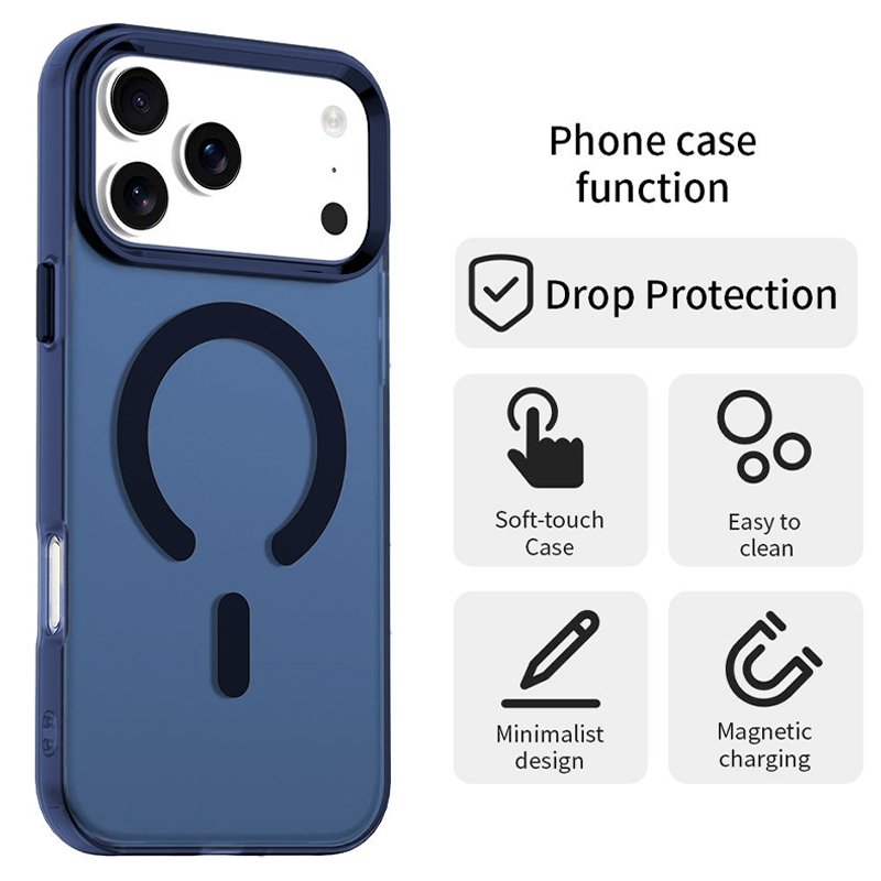 Carcasa COOL para iPhone 15 Pro Magnética Colorful Marino