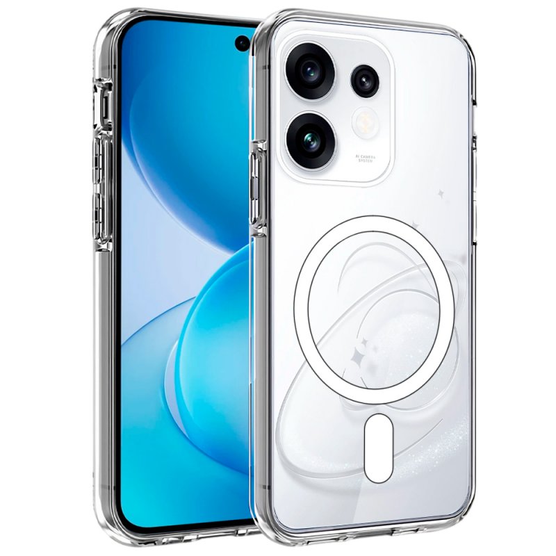 Carcasa COOL para Oppo Reno 16 5G / 16 Pro 5G Magnética Transparente