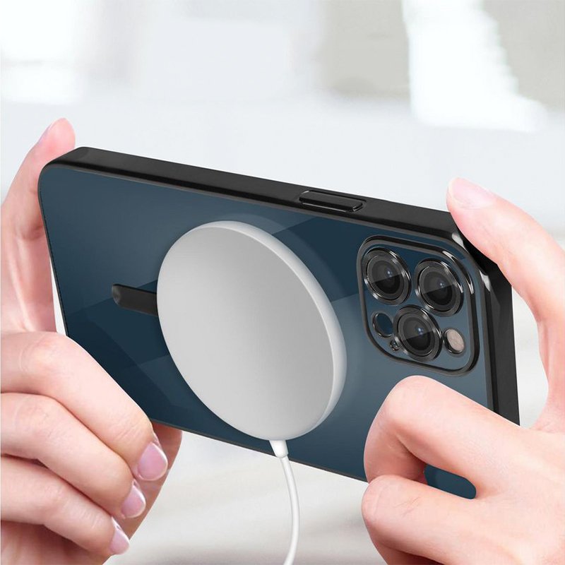 Carcasa COOL para Samsung F971 Galaxy Z Fold 8 Magnética Borde Negro