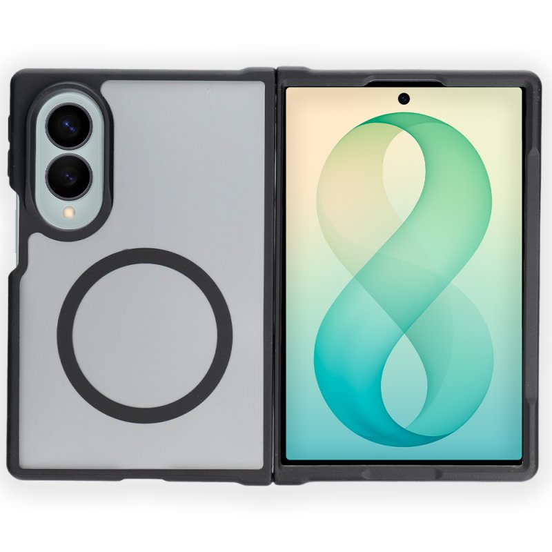 COOL Case for Samsung F971 Galaxy Z Fold 8 Magnetic Black Edge