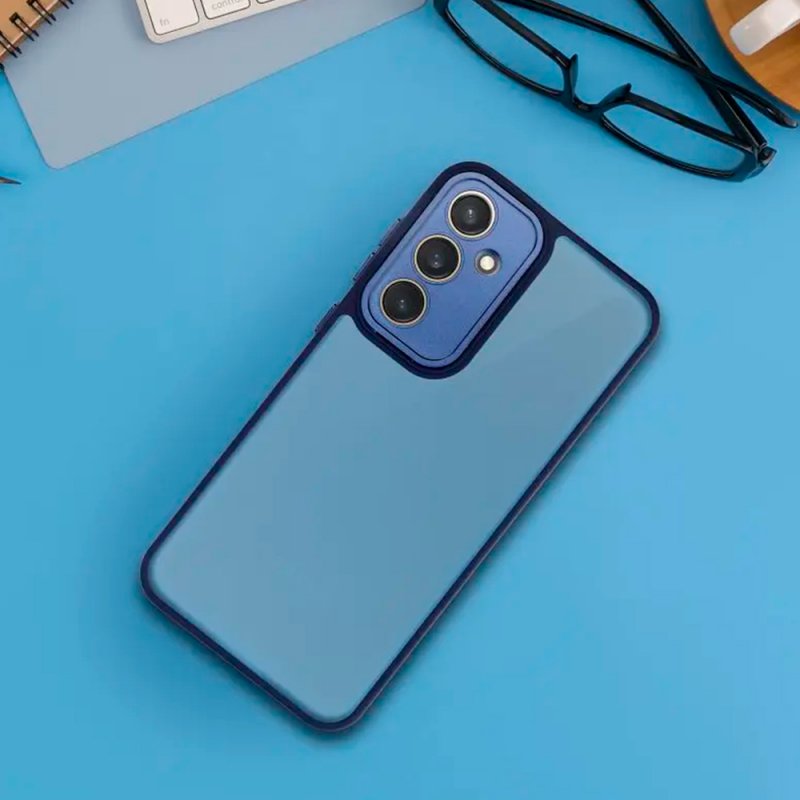 Carcasa COOL para Samsung A266 Galaxy A26 5G / A17 / A17 5G Borde Mate Azul