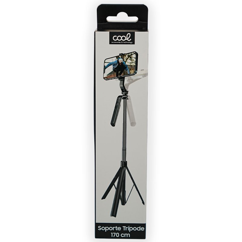 COOL Universal Extendable Tripod Stand (170 cm) + Remote Shutter