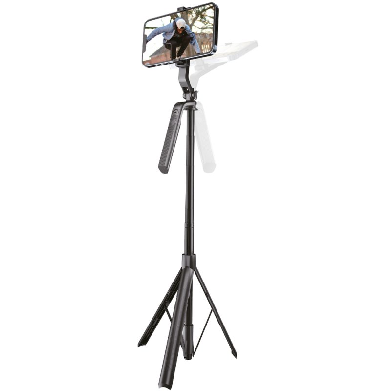 Suporte Tripé Extensível Universal COOL de 170 cm + Comando Disparador