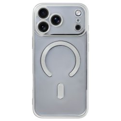 Capa COOL para iPhone 15 Magnética Borde Prata