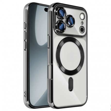 COOL Case for iPhone 17 Pro / 18 Pro Magnetic Silver Edge