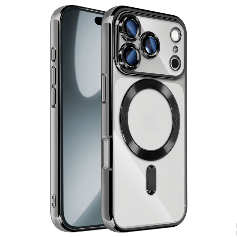 COOL Case for iPhone 17 Pro / 18 Pro Magnetic Silver Edge