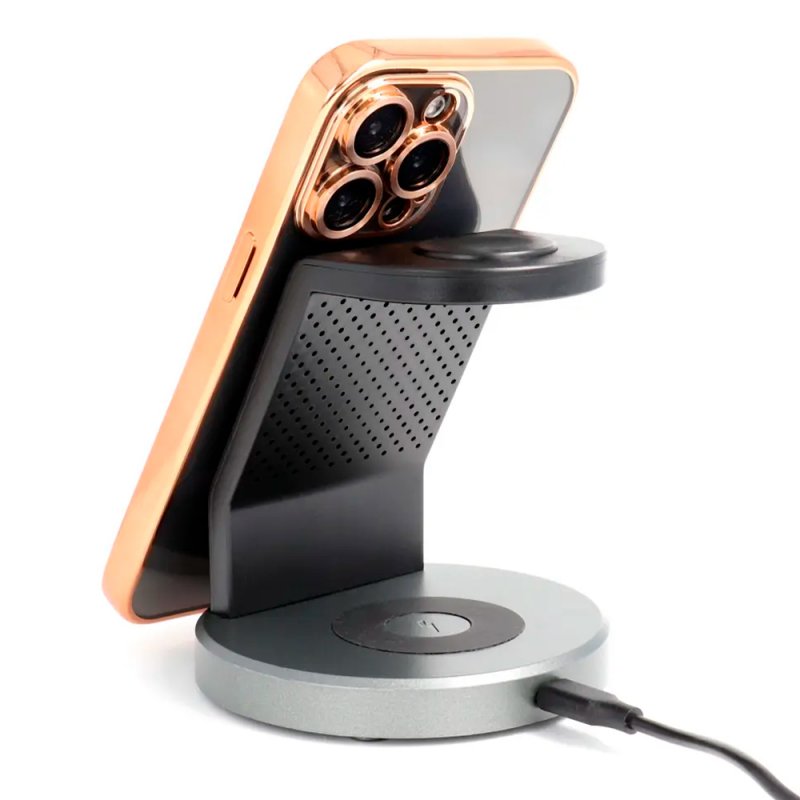 Carcasa COOL para iPhone 17 Pro / 18 Pro Magnética Borde Dorado