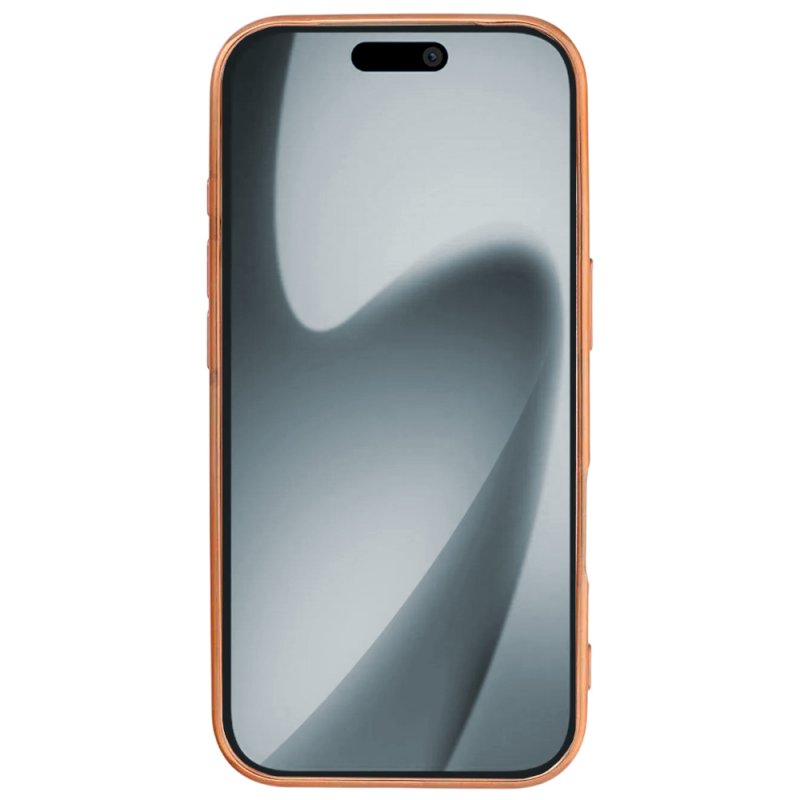 Carcasa COOL para iPhone 17 Pro / 18 Pro Magnética Borde Dorado